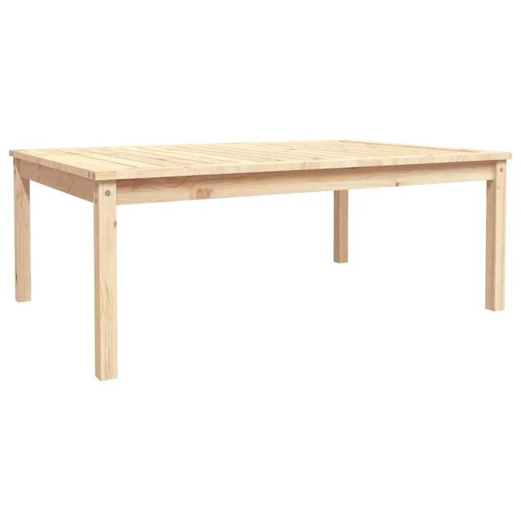 Garden Table 121x82.5x45 cm Solid Wood Pine 824127