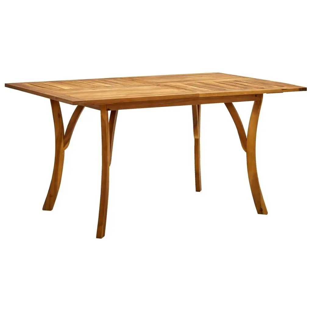 Garden Table 150x90x75 cm Solid Acacia Wood 310625