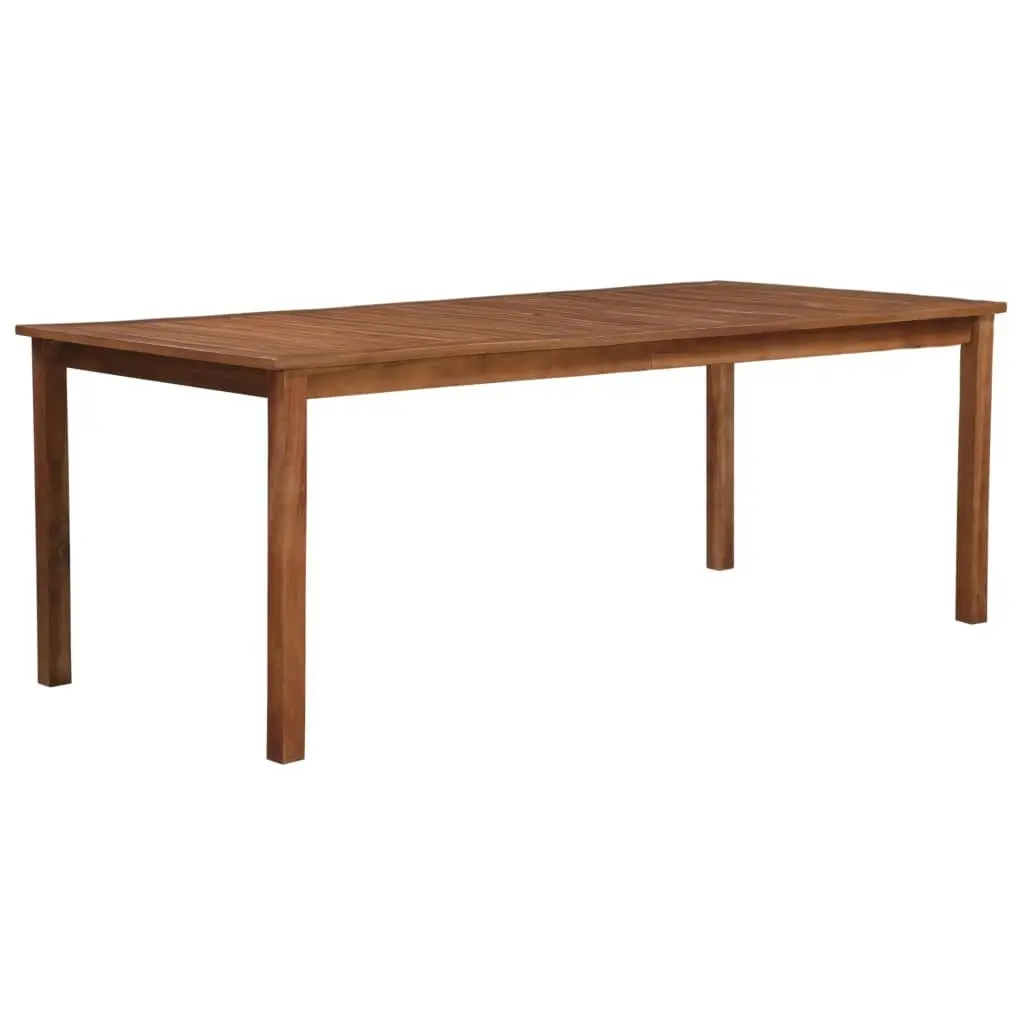 Garden Table 200x100x74 cm Solid Acacia Wood 44106