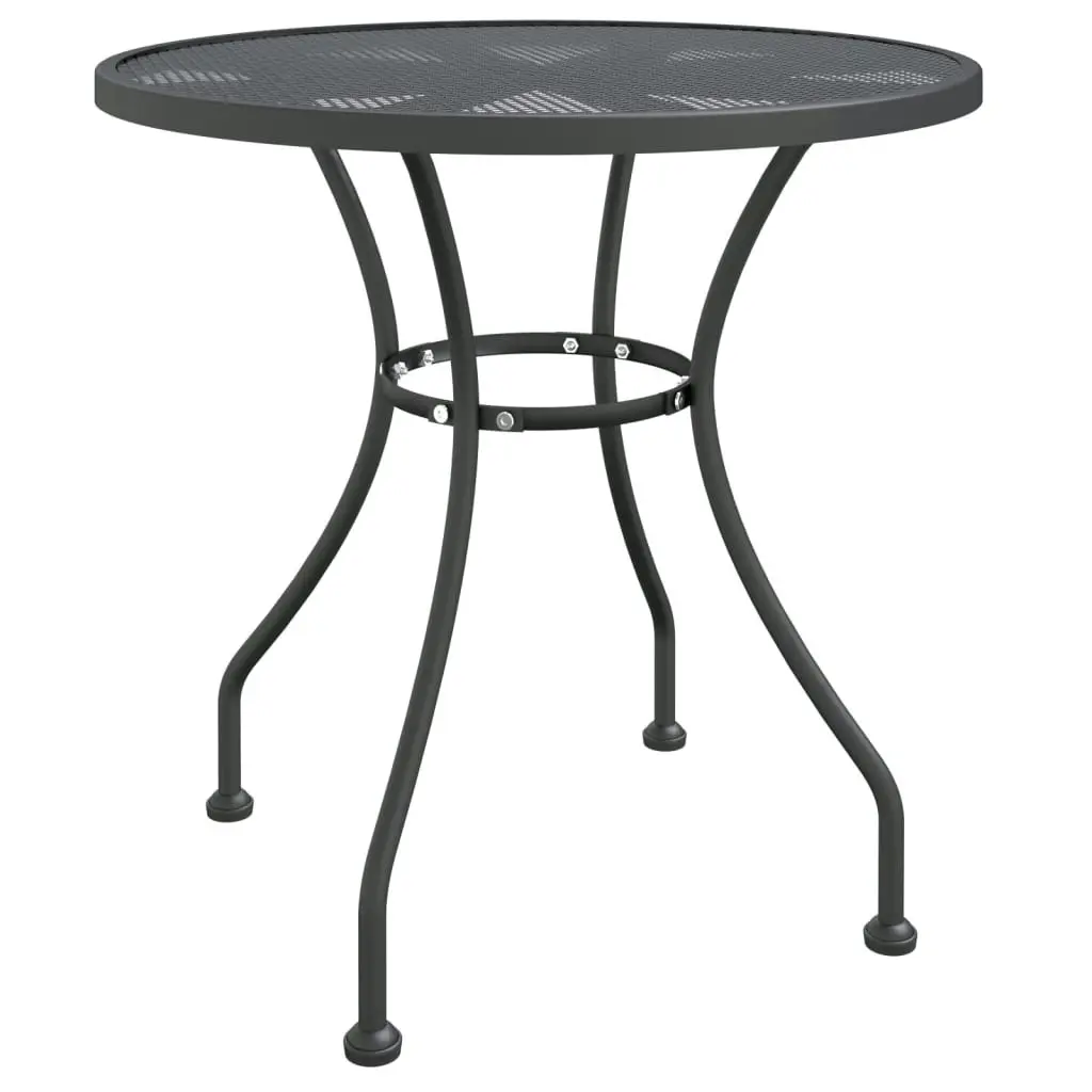 Garden Table ?0x72 cm Expanded Metal Mesh Anthracite 317343