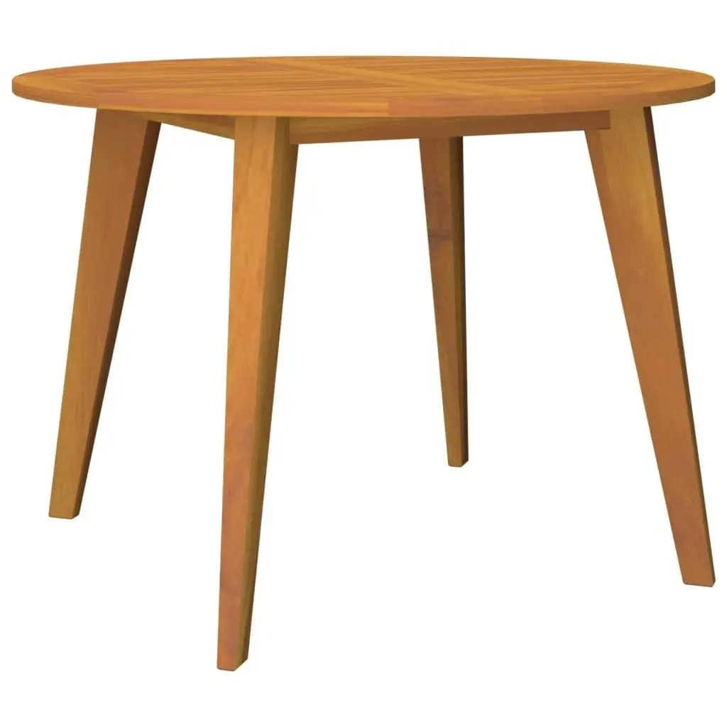 Garden Table Ã˜110x75 cm Solid Wood Acacia 310301