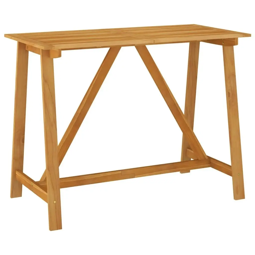 Garden Bar Table 140x70x104 cm Solid Acacia Wood 312409