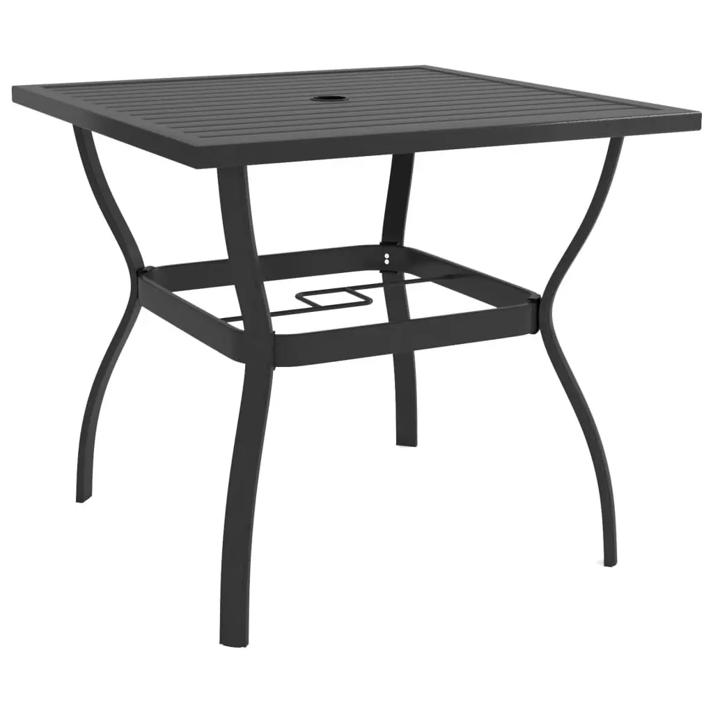 Garden Table Anthracite 81.5x81.5x72 cm Steel 312168