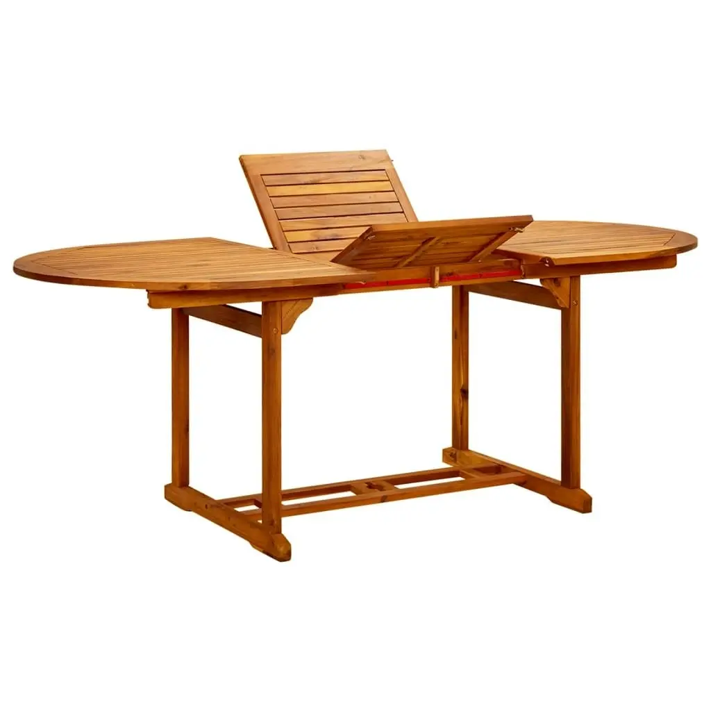 Garden Table 200x100x75 cm Solid Wood Acacia 41818