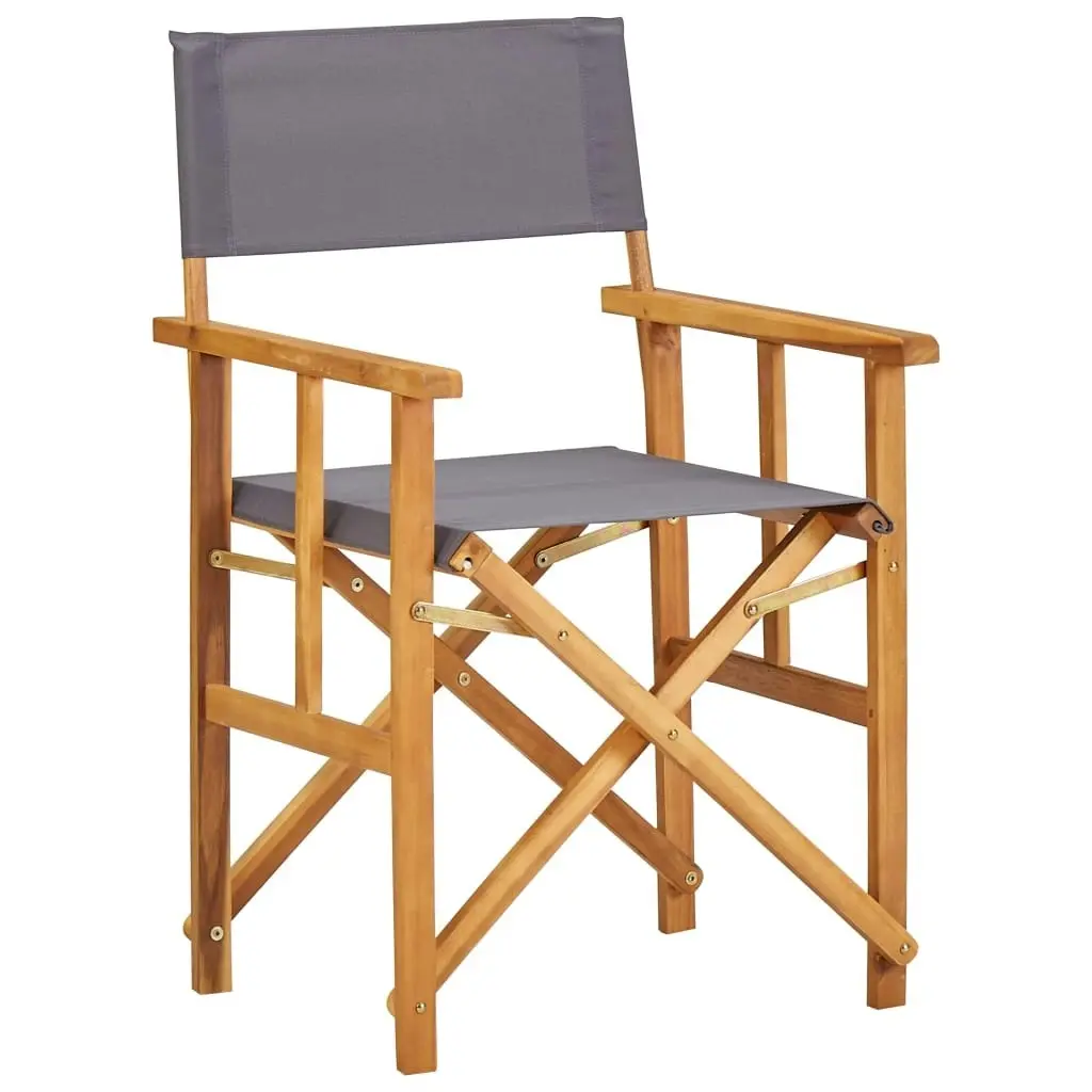 Director's Chairs Solid Acacia Wood 45951