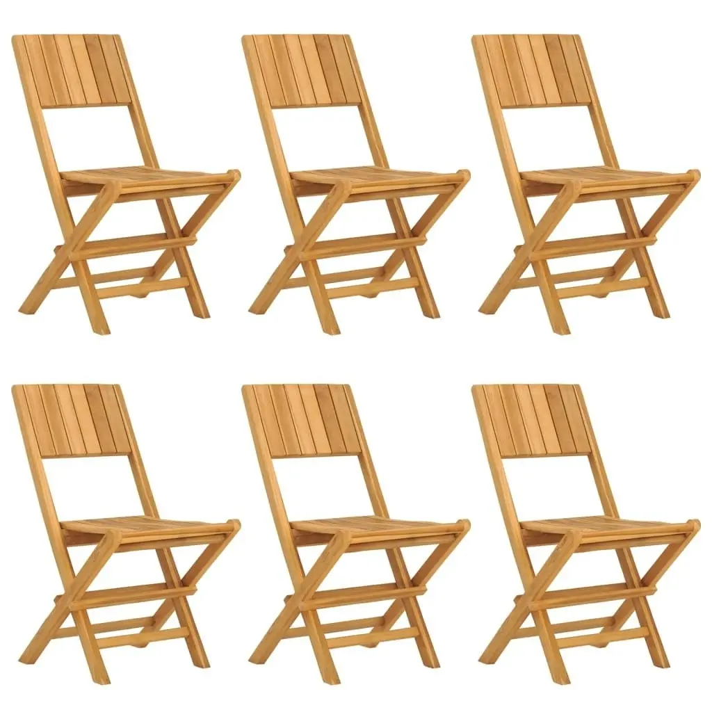 Folding Garden Chairs 6 pcs 47x61x90 cm Solid Wood Teak 3155059