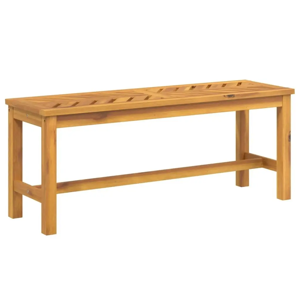 Garden Bench 110 cm Solid Wood Acacia 362237