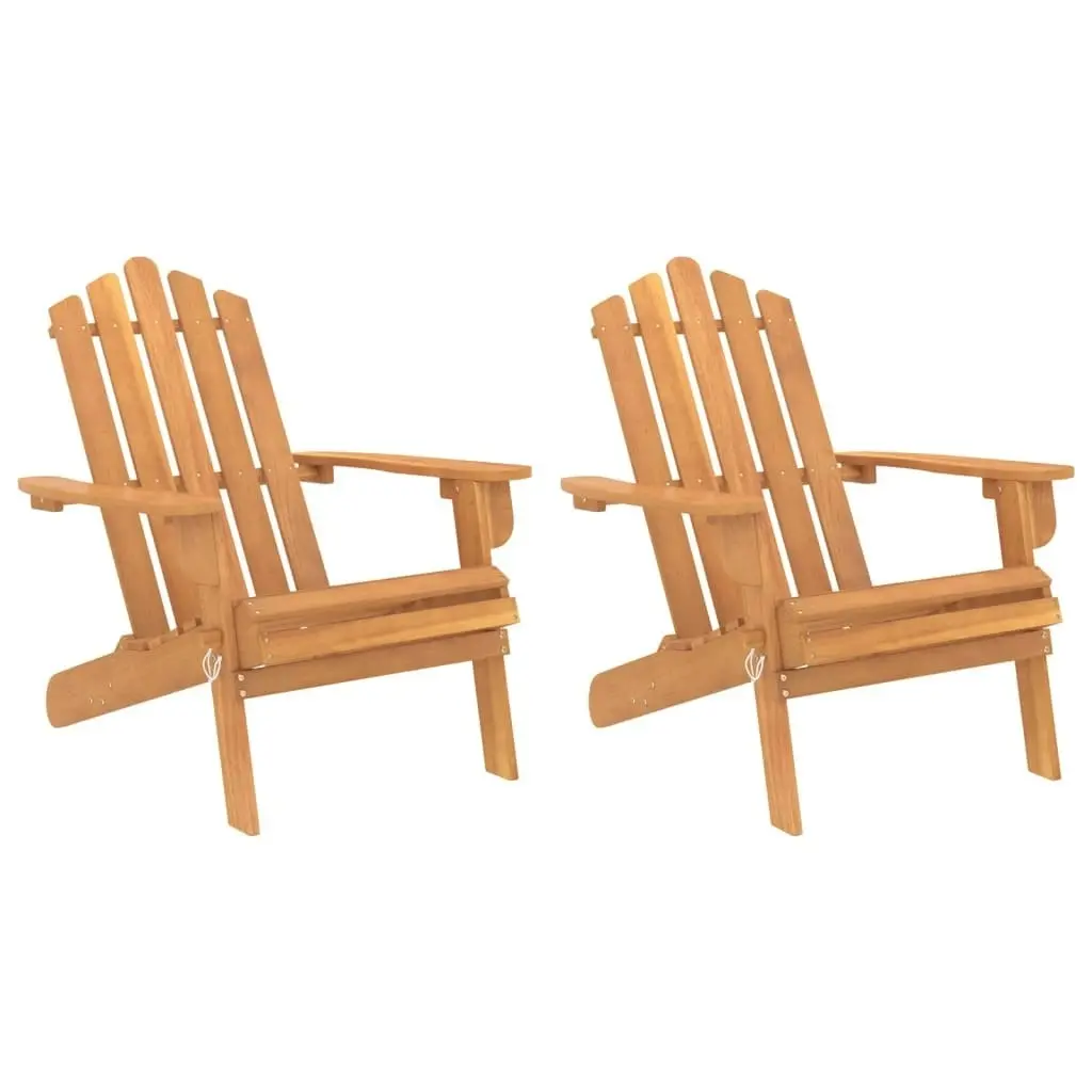 Garden Adirondack Chairs 2 pcs Solid Wood Acacia 3145014