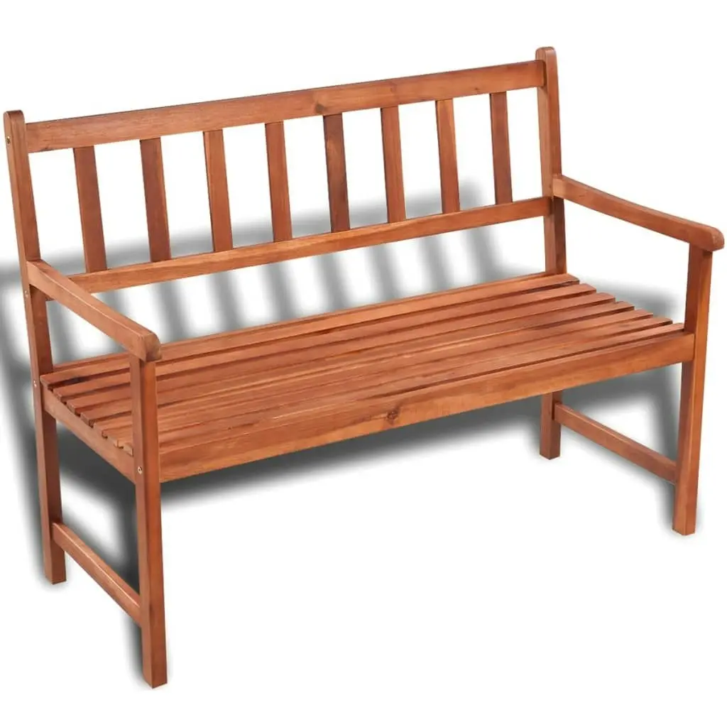 Garden Bench 120 cm Solid Acacia Wood 41448