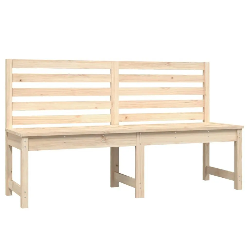 Garden Bench 157.5 cm Solid Wood Pine 824039