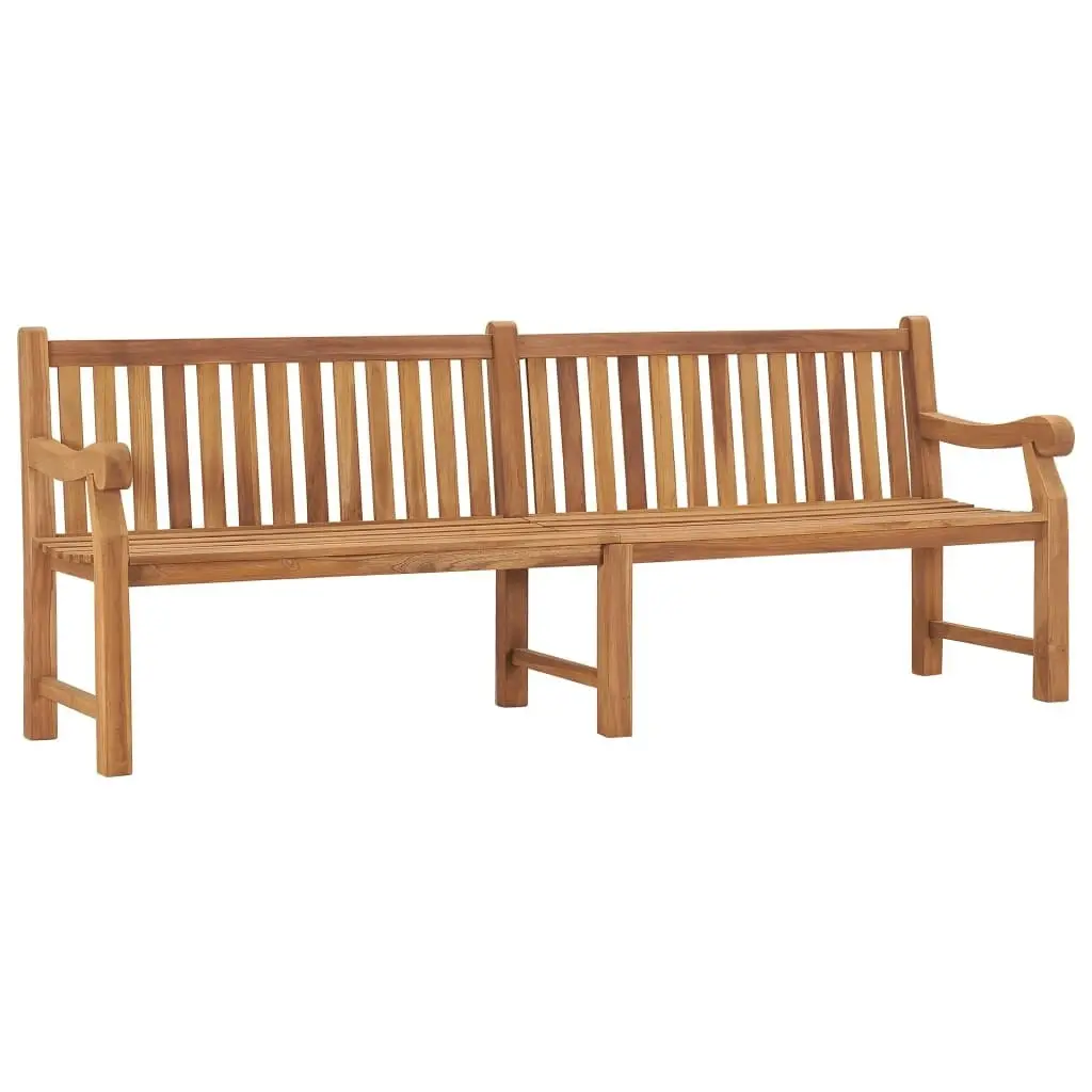 Garden Bench 228 cm Solid Teak Wood 316640