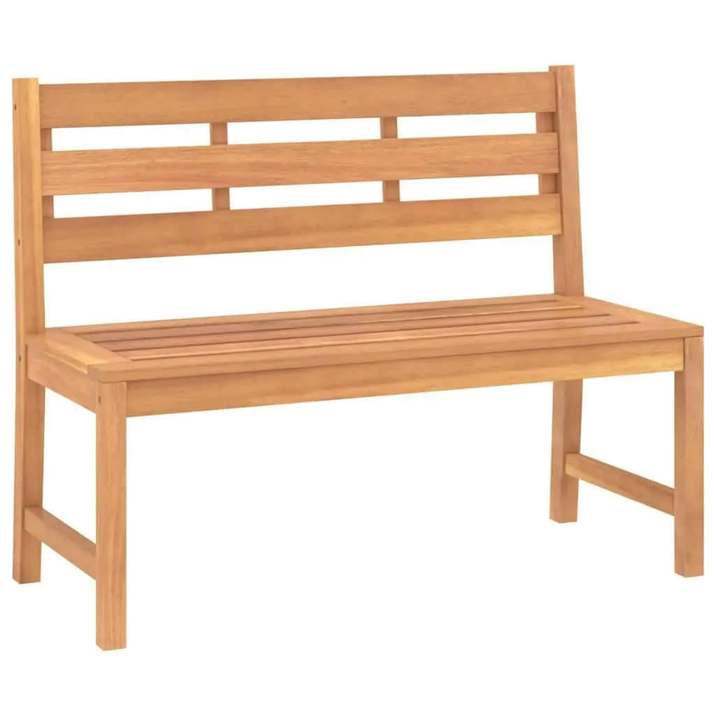 Garden Bench 114 cm Solid Teak Wood 316634