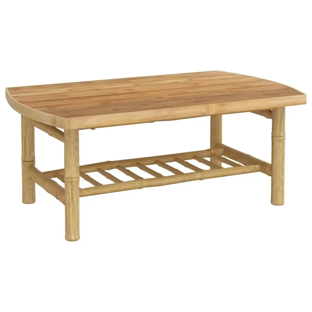 Garden Coffee Table 90x55x37 cm Bamboo 363463