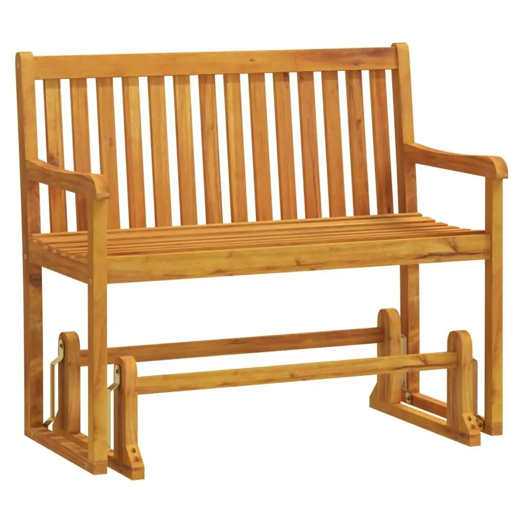 Garden Swing Bench 110 cm Solid Acacia Wood 316608