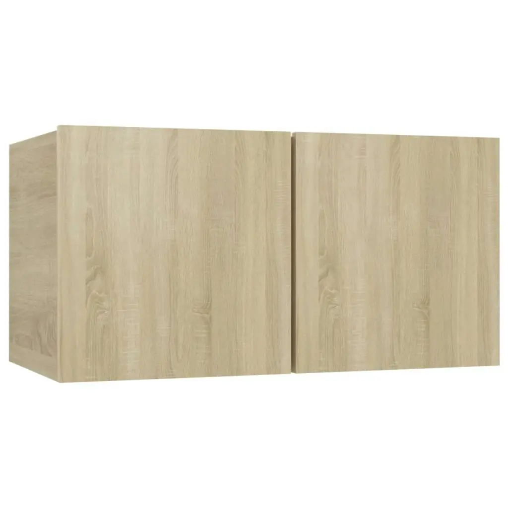 Hanging TV Cabinet Sonoma Oak 60x30x30 cm 804517