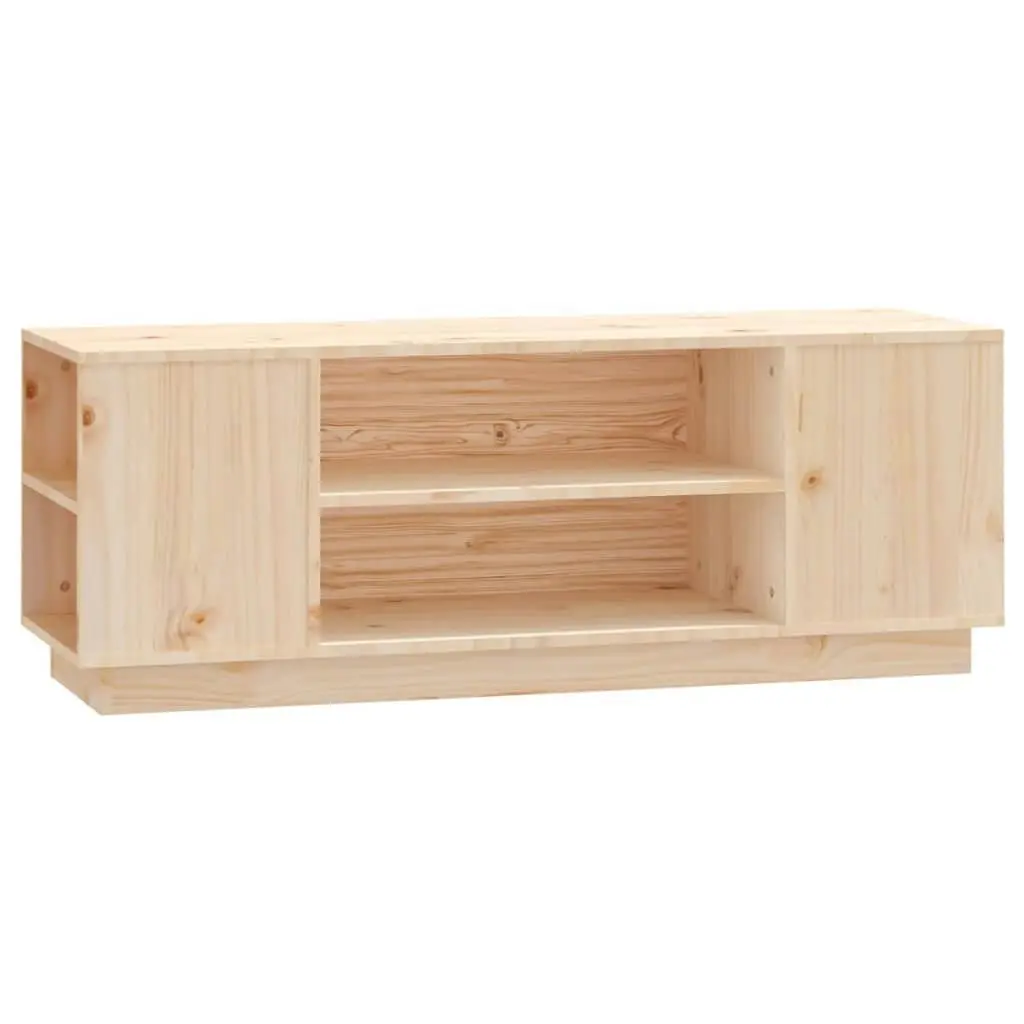 TV Cabinet 110x35x40.5 cm Solid Wood Pine 814409