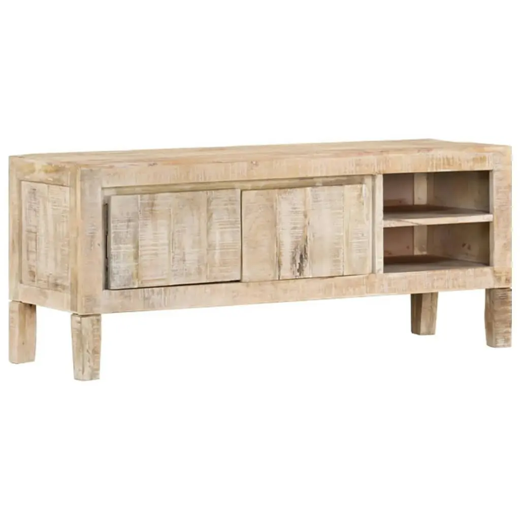 TV Cabinet 110x35x46 cm Solid Wood Mango 328365