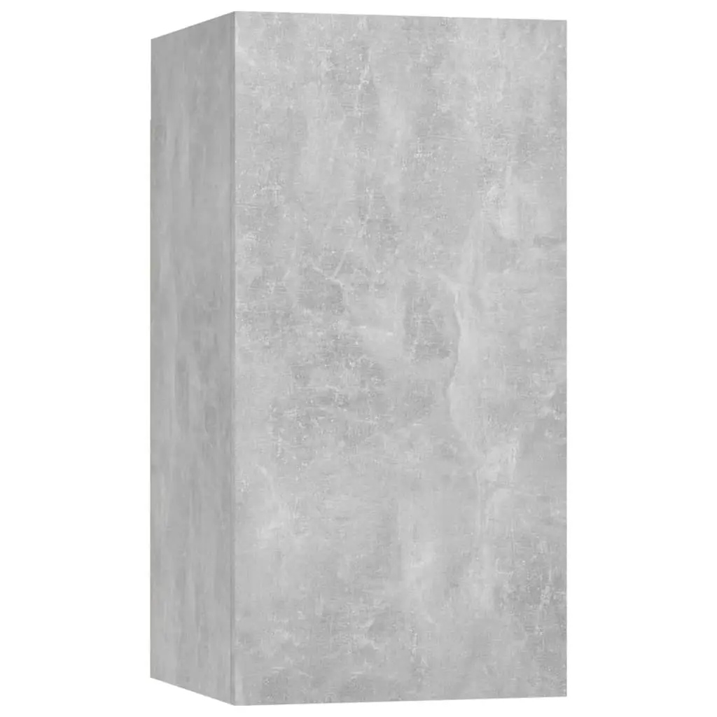 TV Cabinet Concrete Grey 30.5x30x60 cm Engineered Wood 803334