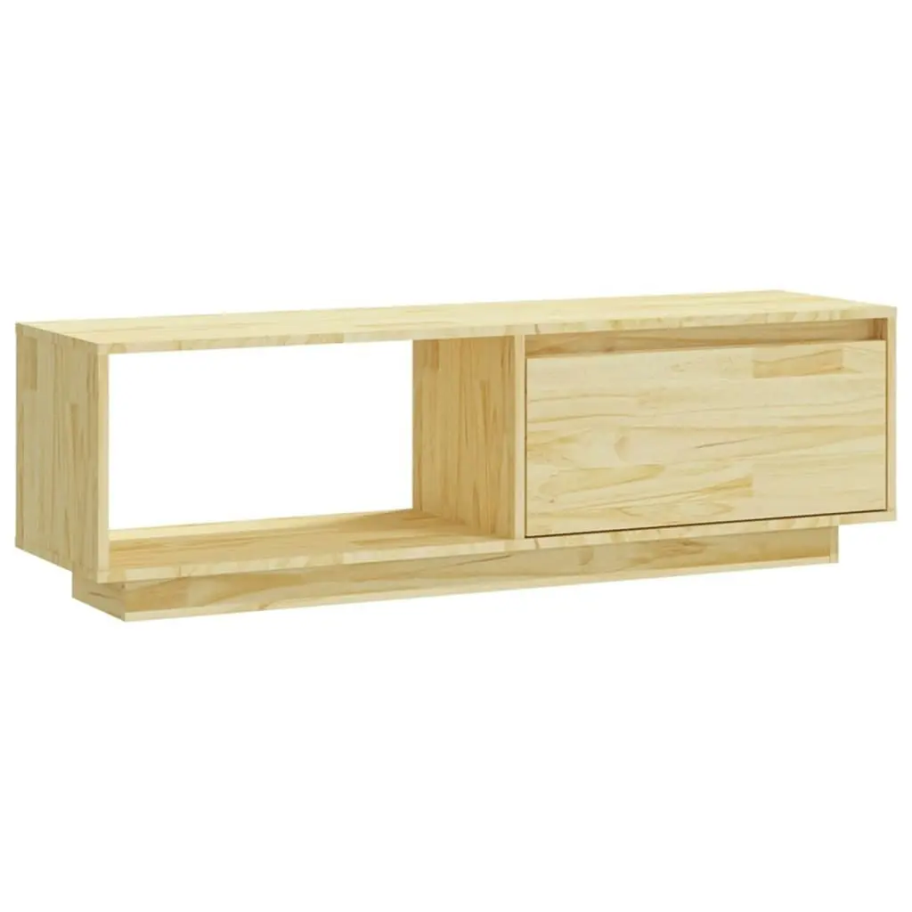 TV Cabinet 110x30x33.5 cm Solid Pinewood 809888