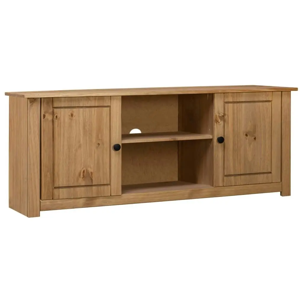 TV Cabinet 120x40x50 cm Solid Pine Wood Panama Range 282670