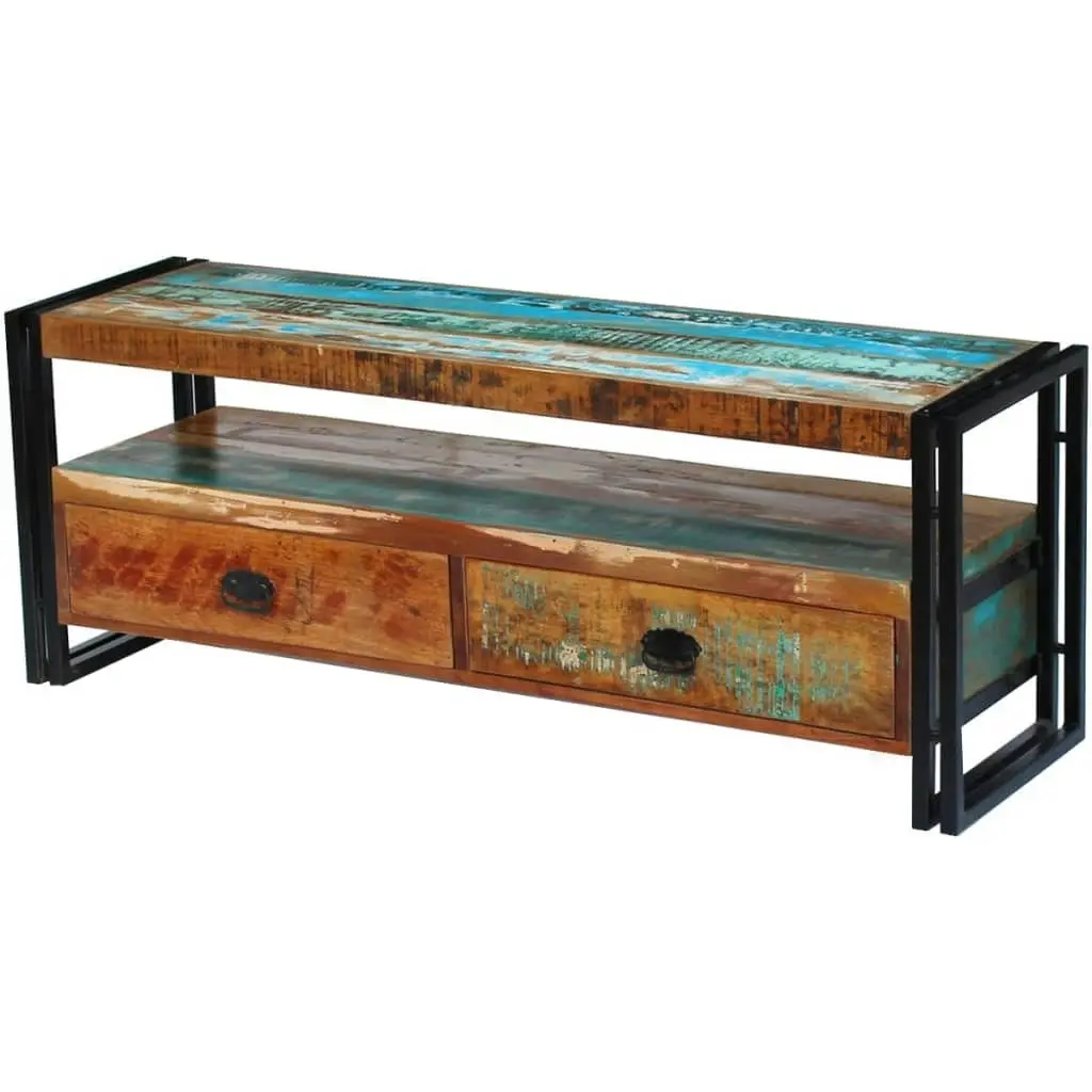 TV Cabinet Solid Reclaimed Wood 243275