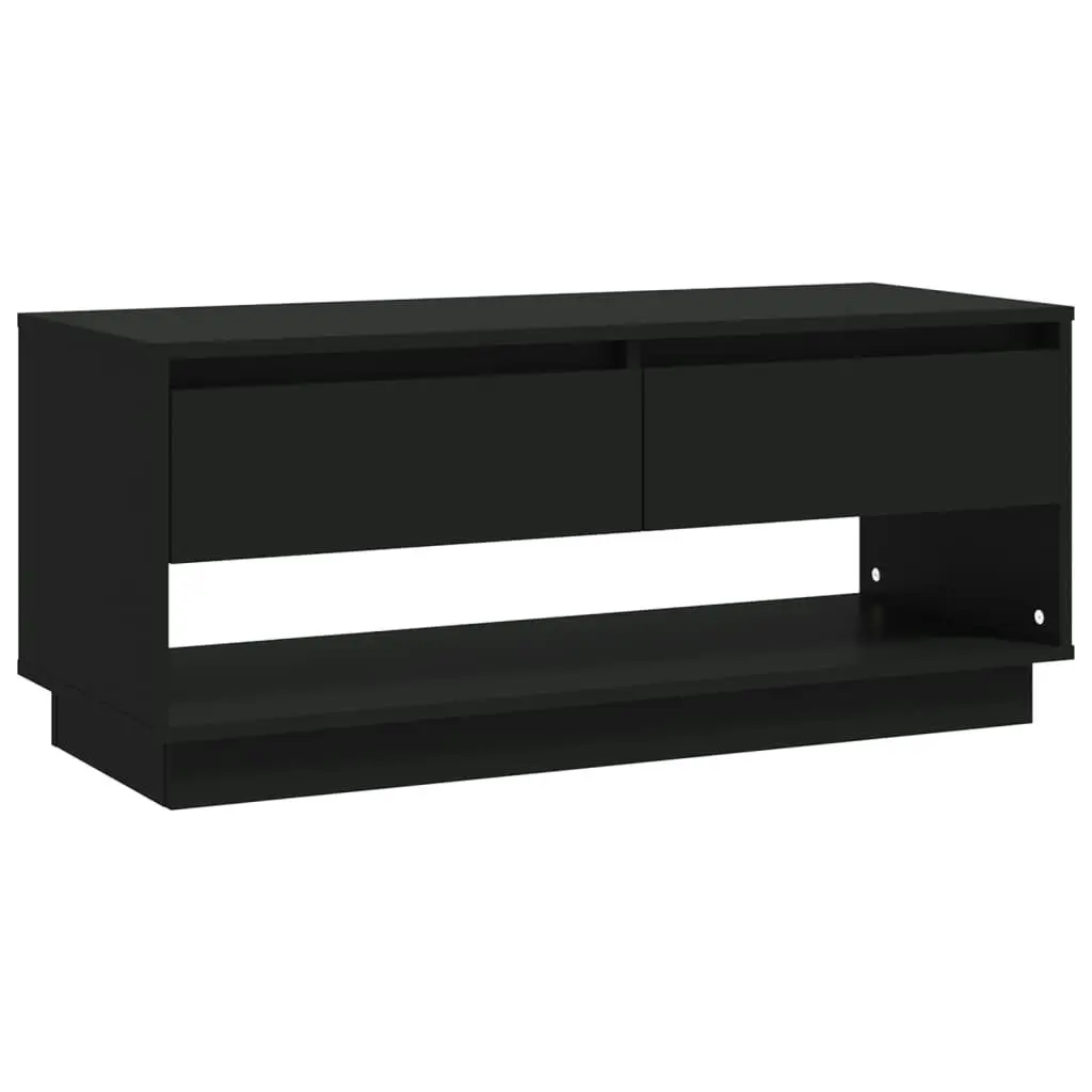 TV Cabinet Black 102x41x44 cm Engineered Wood 809486