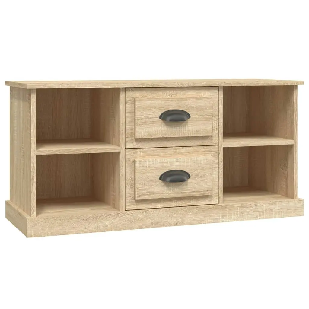 TV Cabinet Sonoma Oak 99.5x35.5x48 cm Engineered Wood 816275