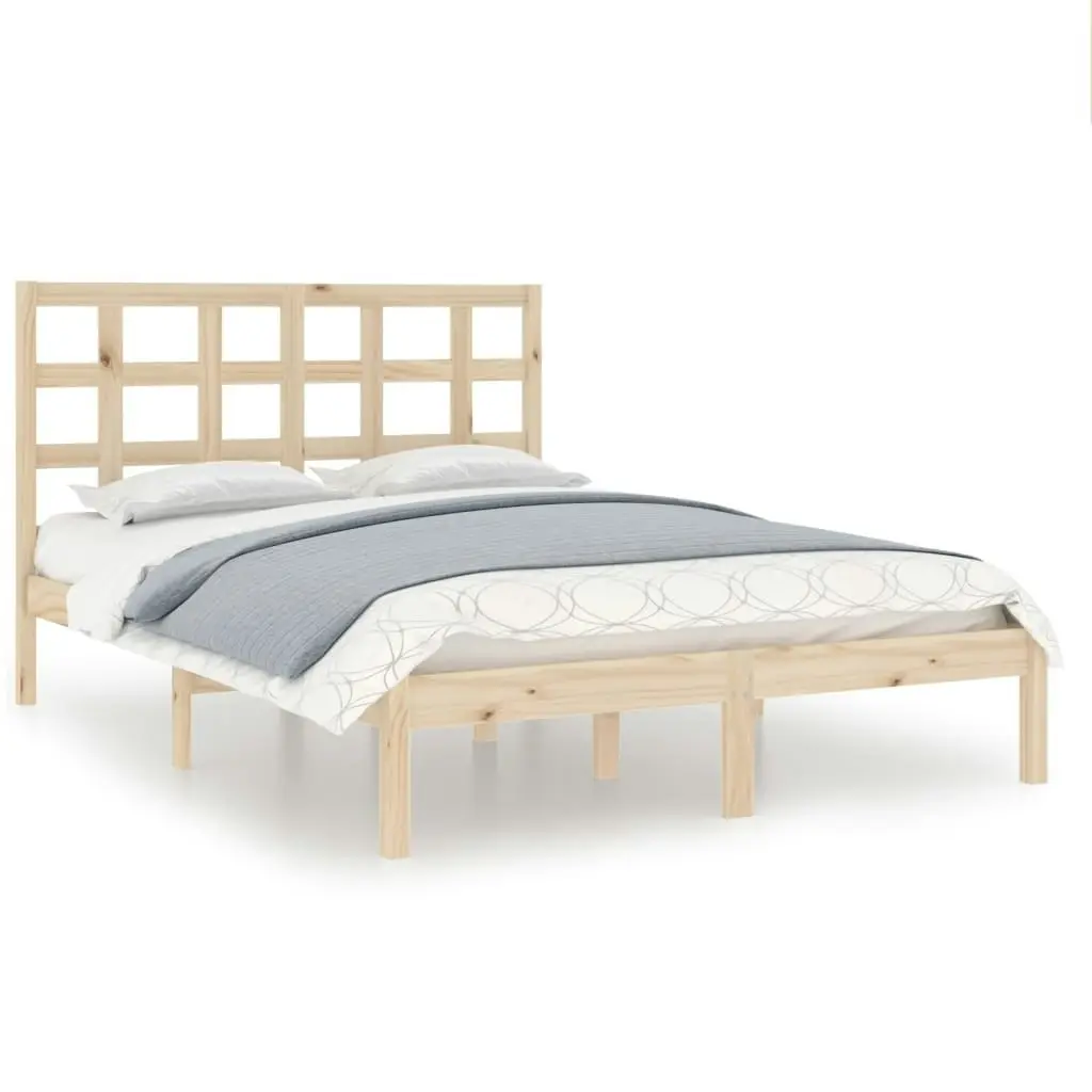 Bed Frame Solid Wood 183x203 cm King Size 3105485