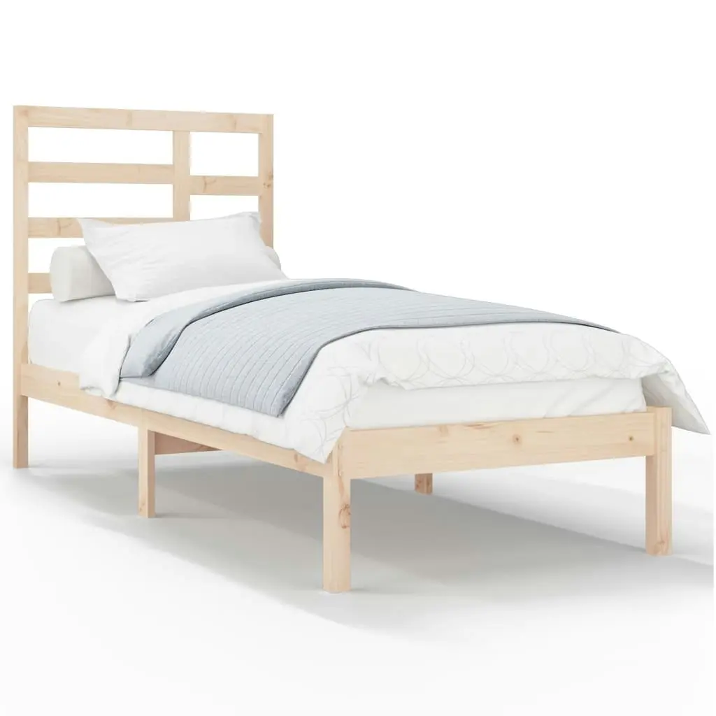 Bed Frame without Mattress Solid Wood 90x190 cm 3105760