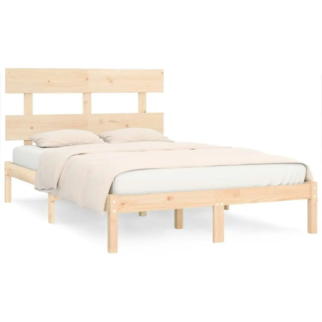 Bed Frame Solid Wood 183x203 cm King Size 3104688