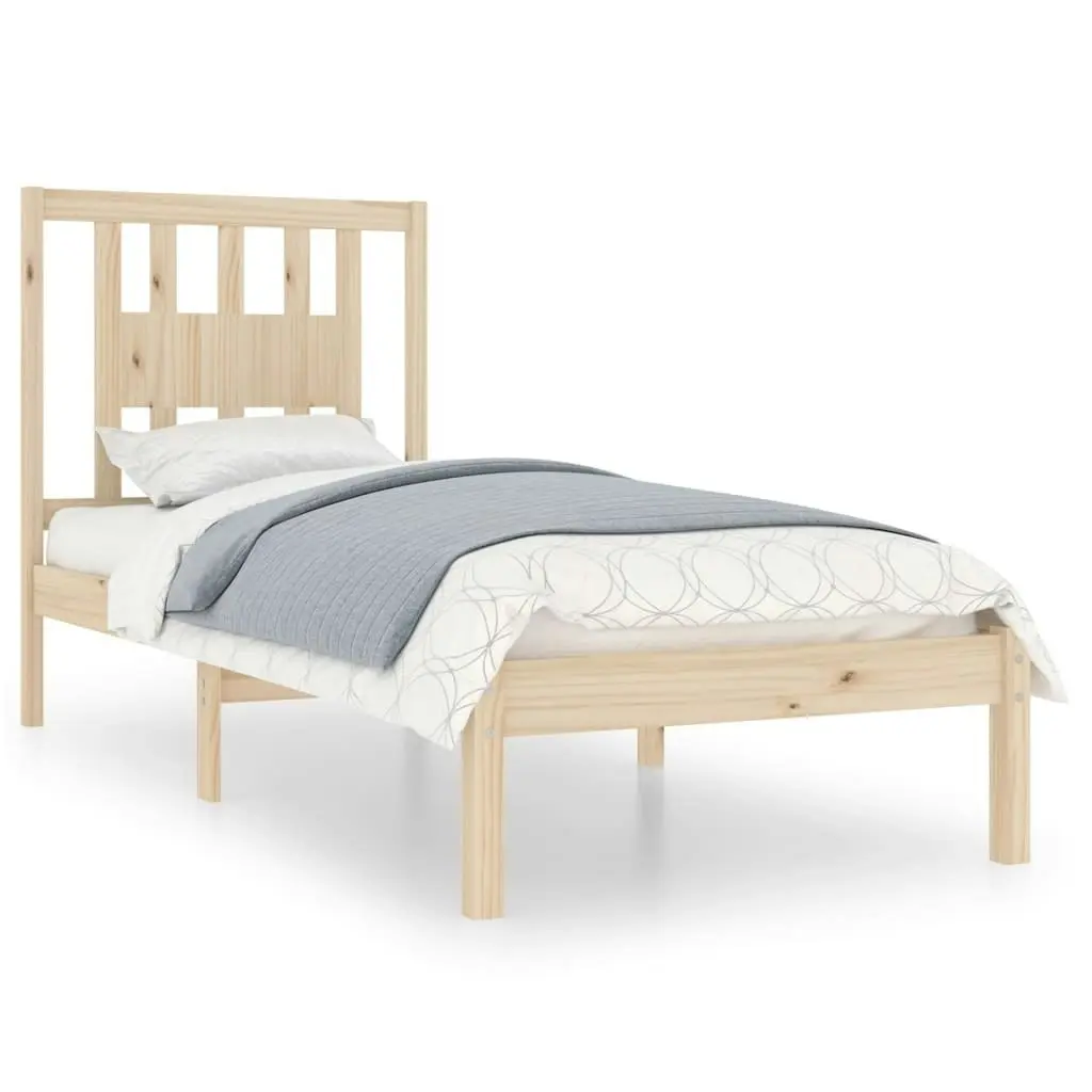 Bed Frame without Mattress Solid Wood 90x190 cm 3104028