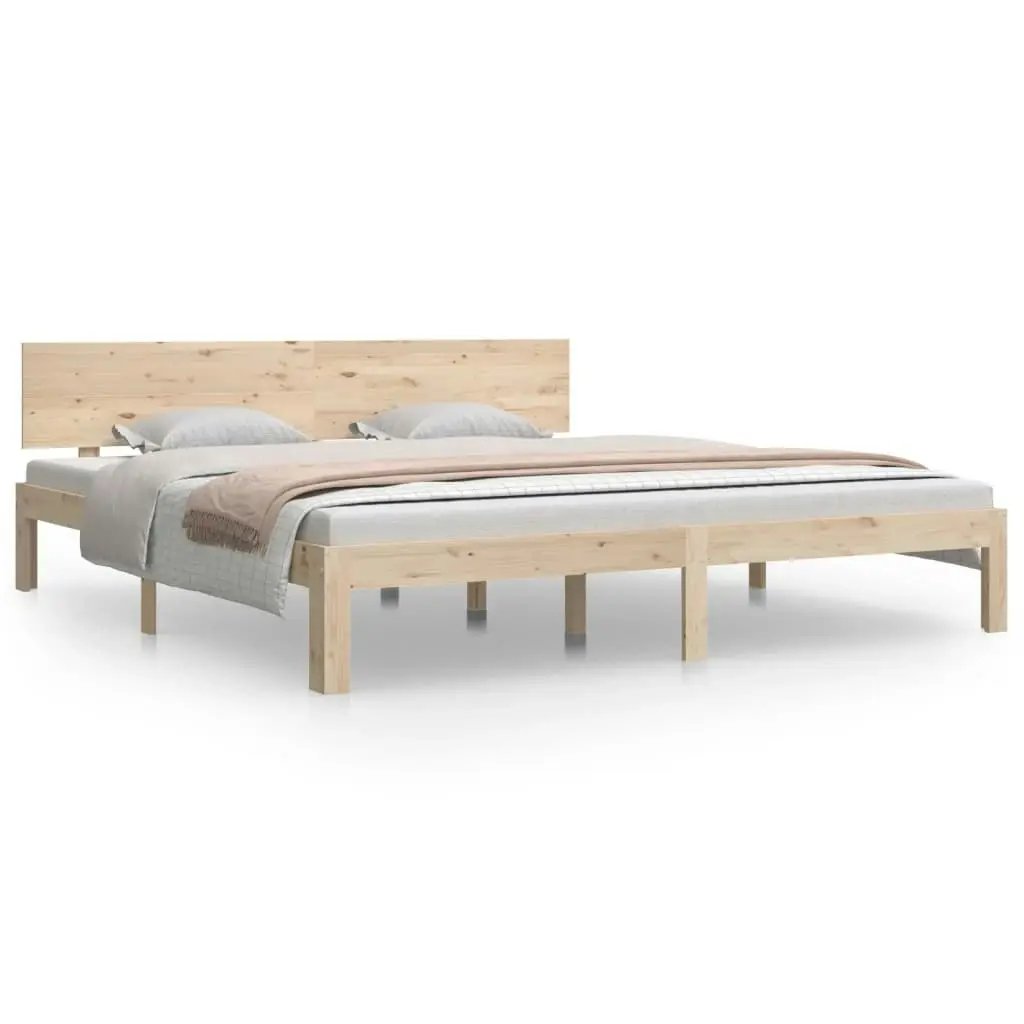 Bed Frame without Mattress 183x203 cm King 810510