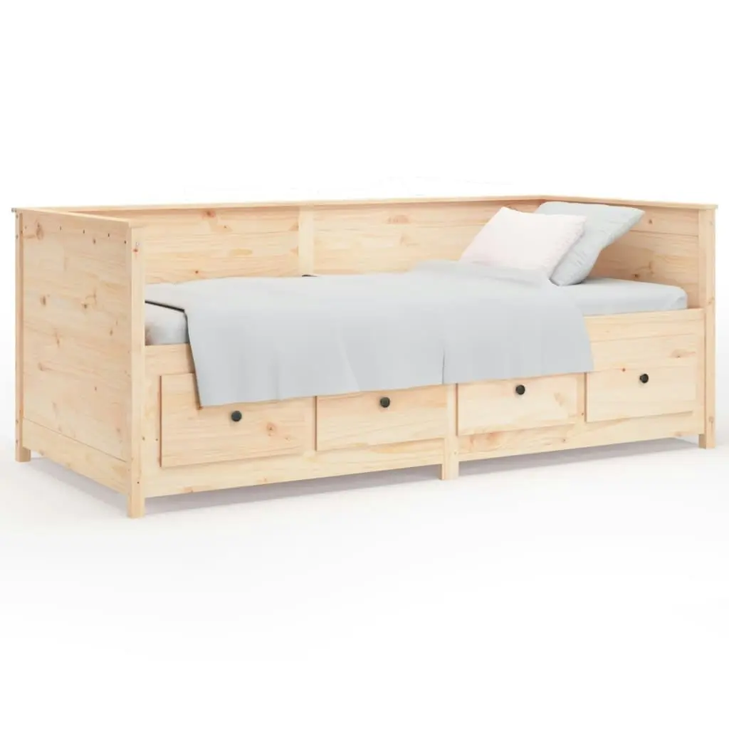 Day Bed 80x200 cm Solid Wood Pine 820906