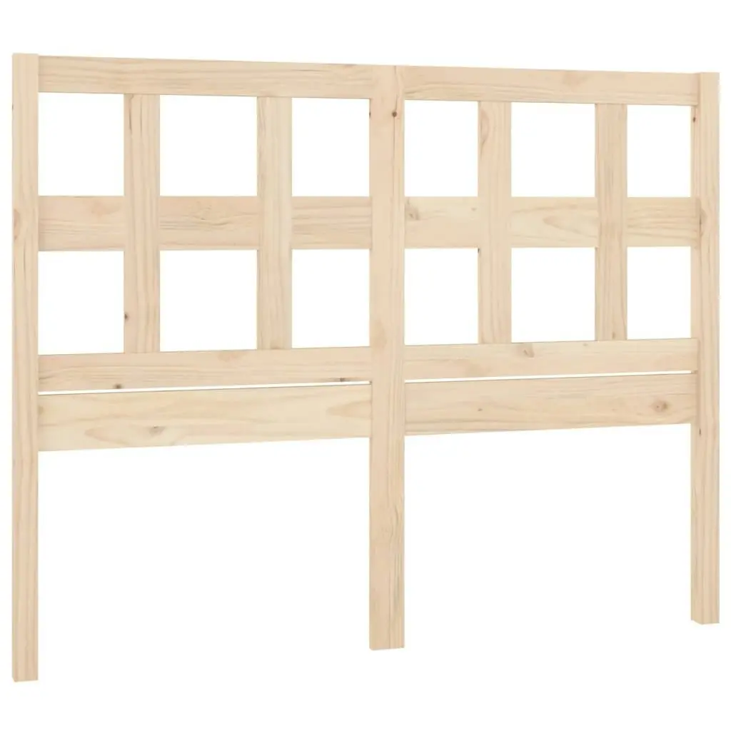 Bed Headboard 185.5 cm Solid Wood Pine 818935