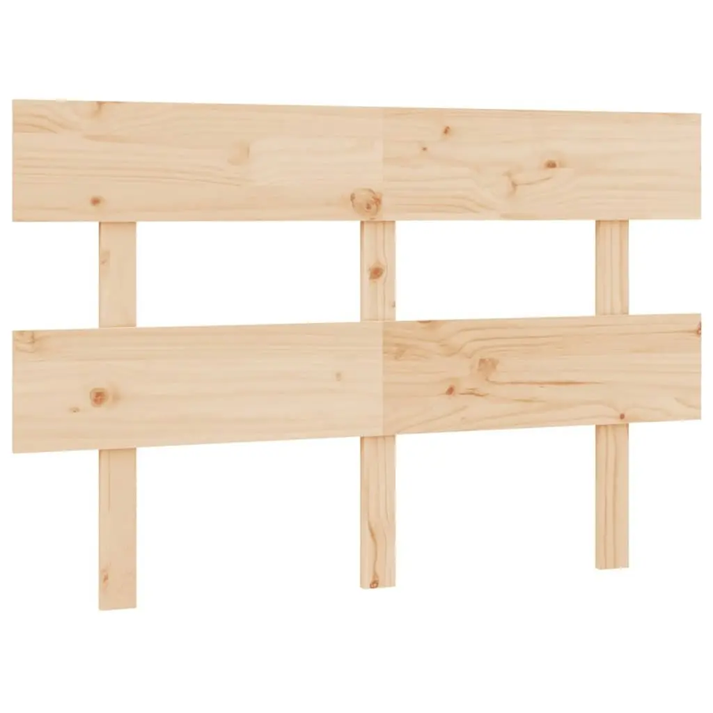 Bed Headboard 184 cm Solid Wood Pine 819085