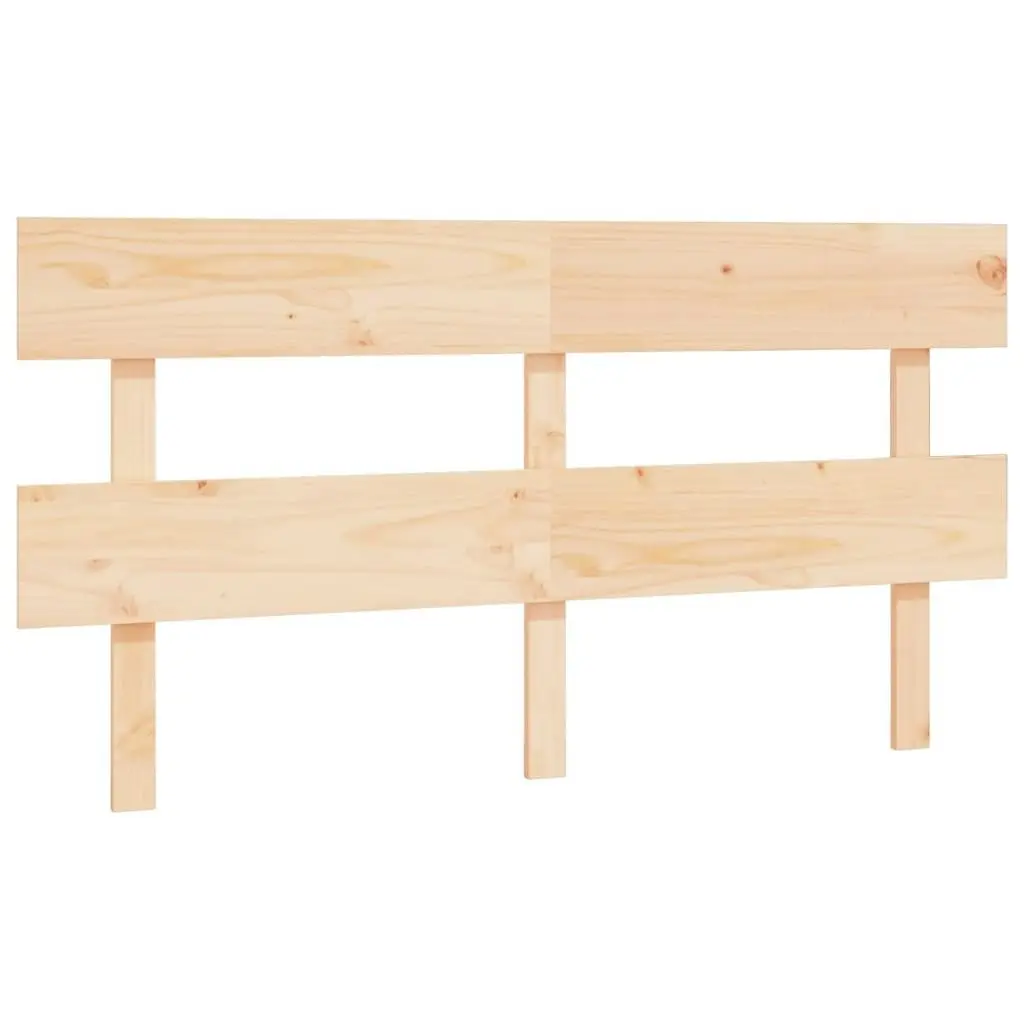 Bed Headboard 154 cm Solid Wood Pine 819075