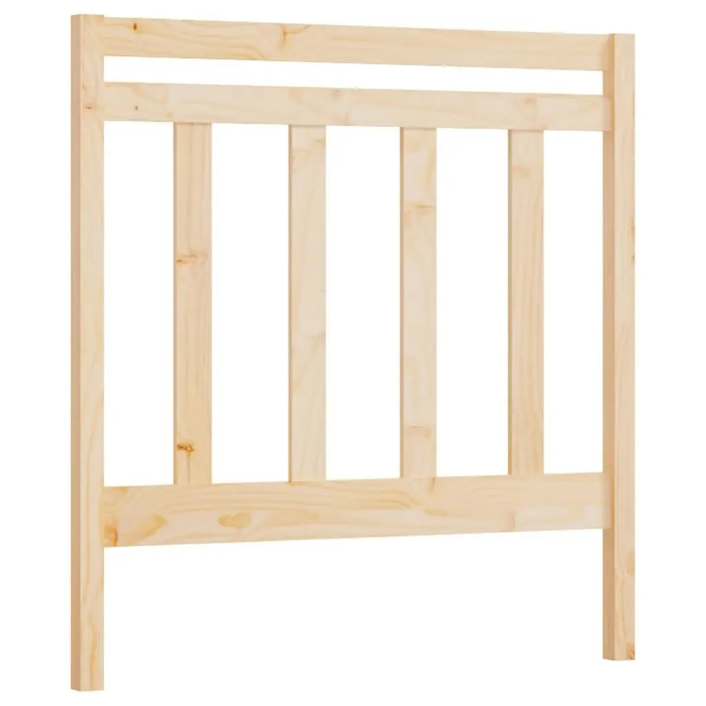 Bed Headboard 95 cm Solid Wood Pine 822242