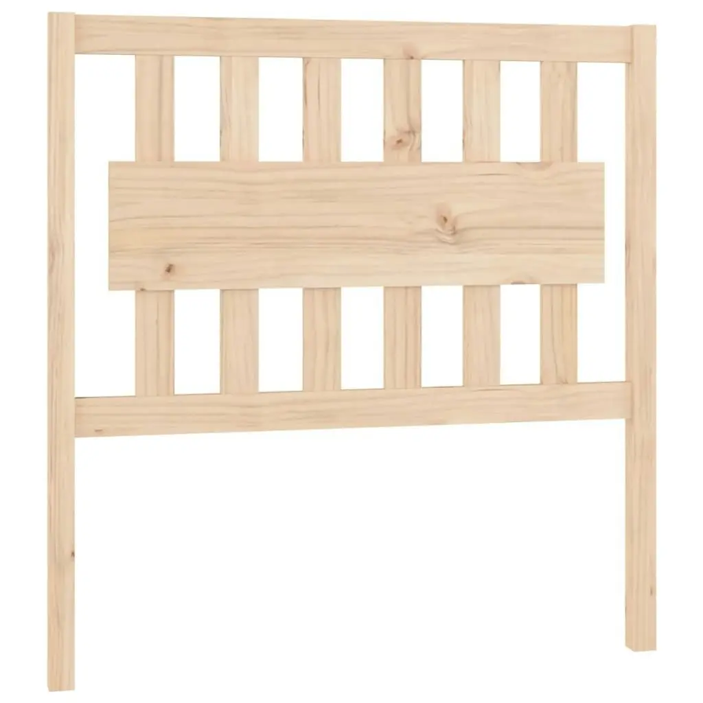 Bed Headboard 95.5 cm Solid Wood Pine 818550