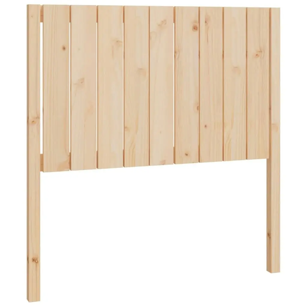 Bed Headboard 95.5 cm Solid Wood Pine 818850