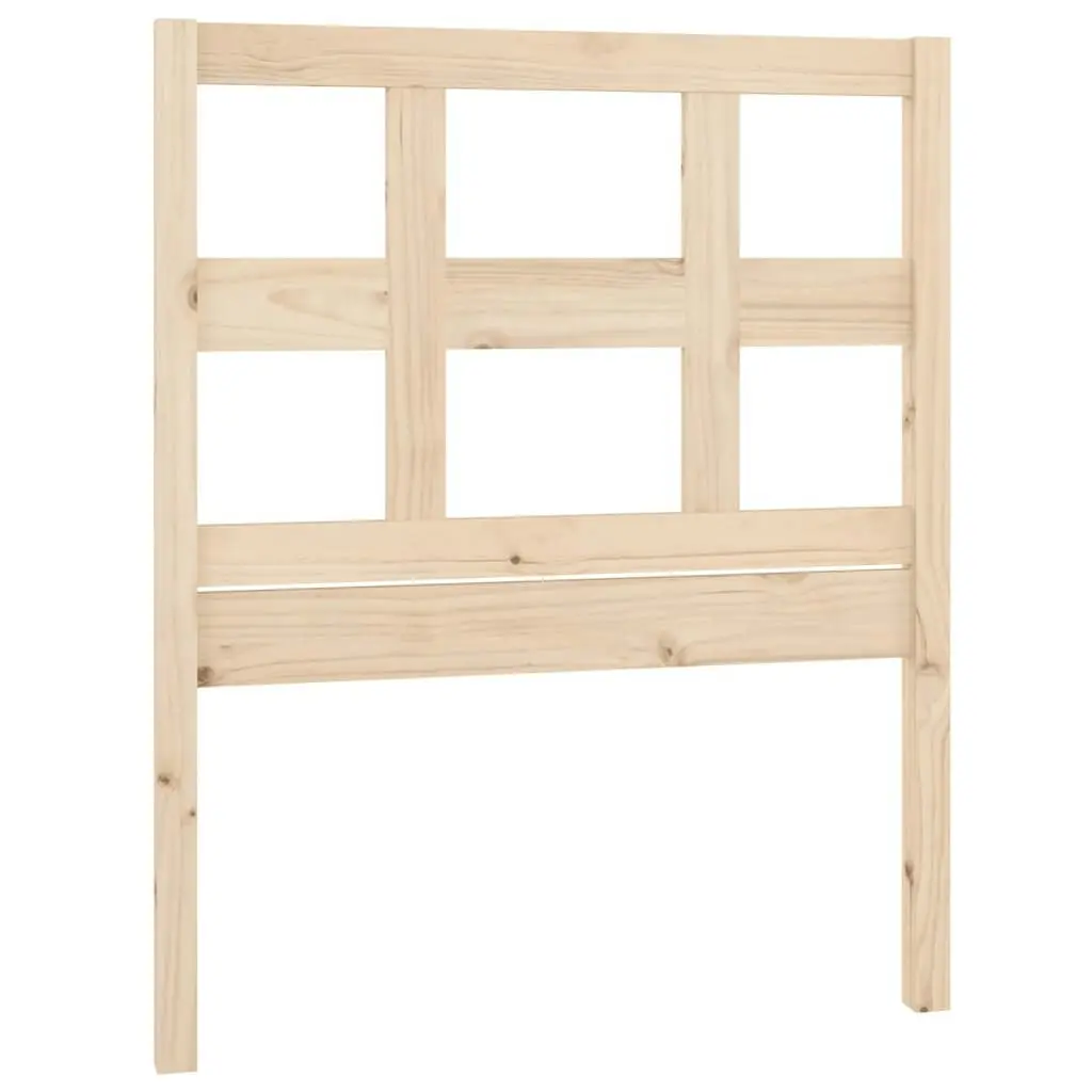 Bed Headboard 95.5 cm Solid Wood Pine 818900