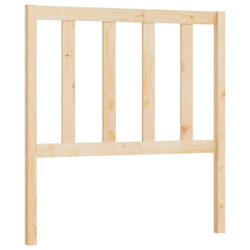 Bed Headboard 96x4x100 cm Solid Wood Pine 817720