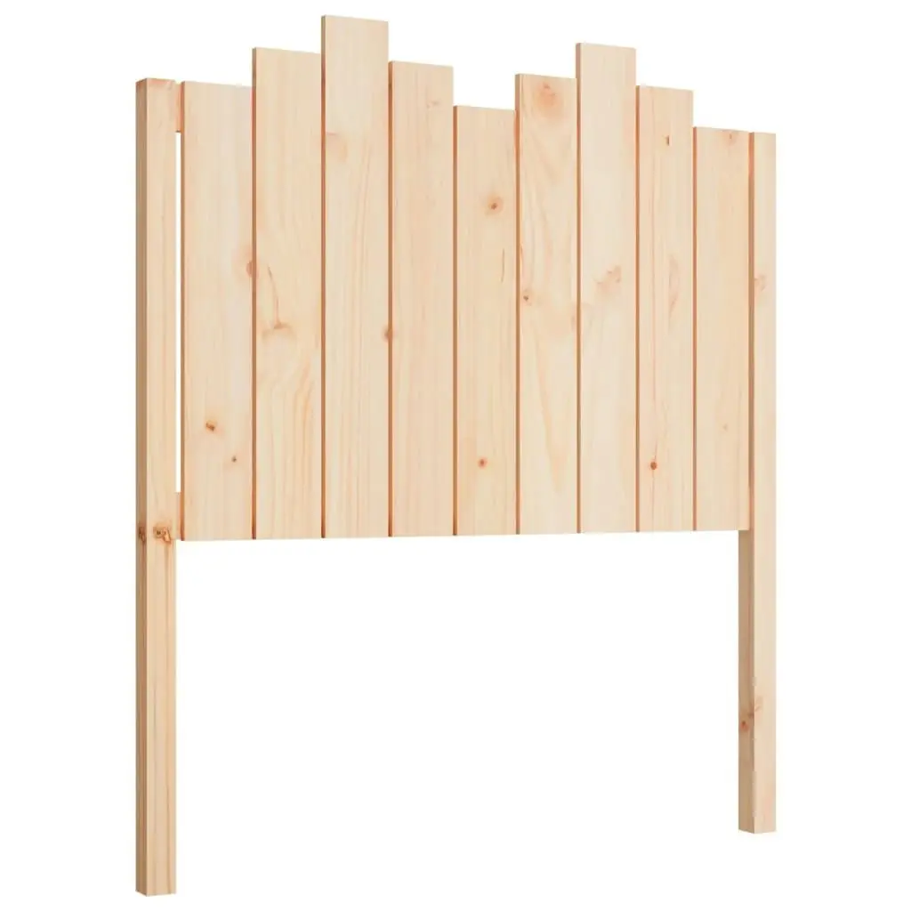 Bed Headboard 96 cm Solid Wood Pine 818450