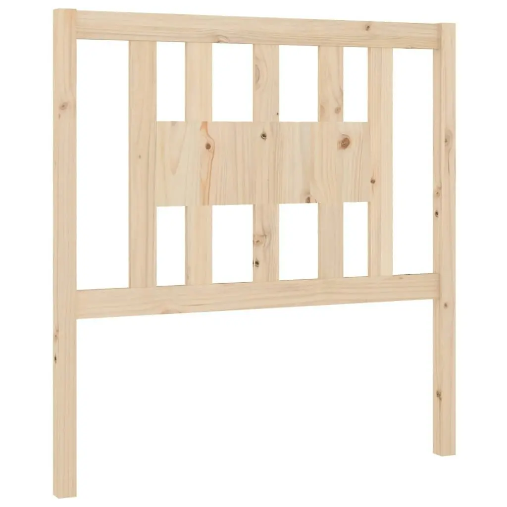 Headboard 96 cm Solid Wood Pine 818650