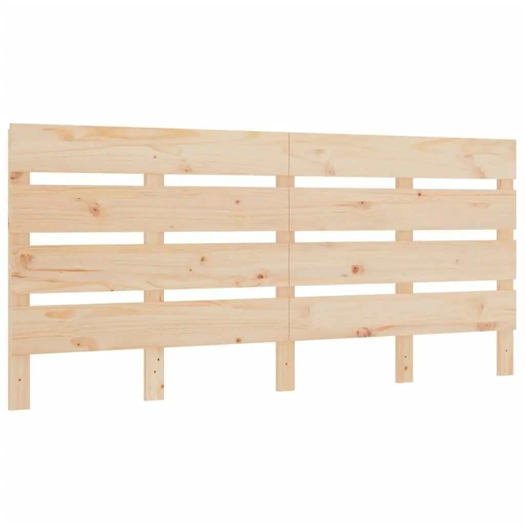 Headboard 180 cm Solid Wood Pine 821357