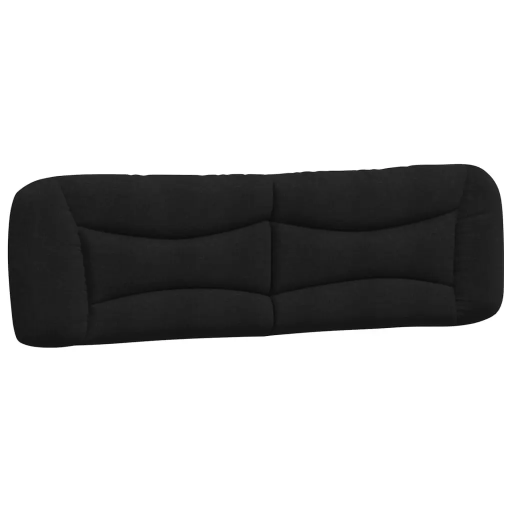 Headboard Cushion Black 180 cm Fabric 3207686