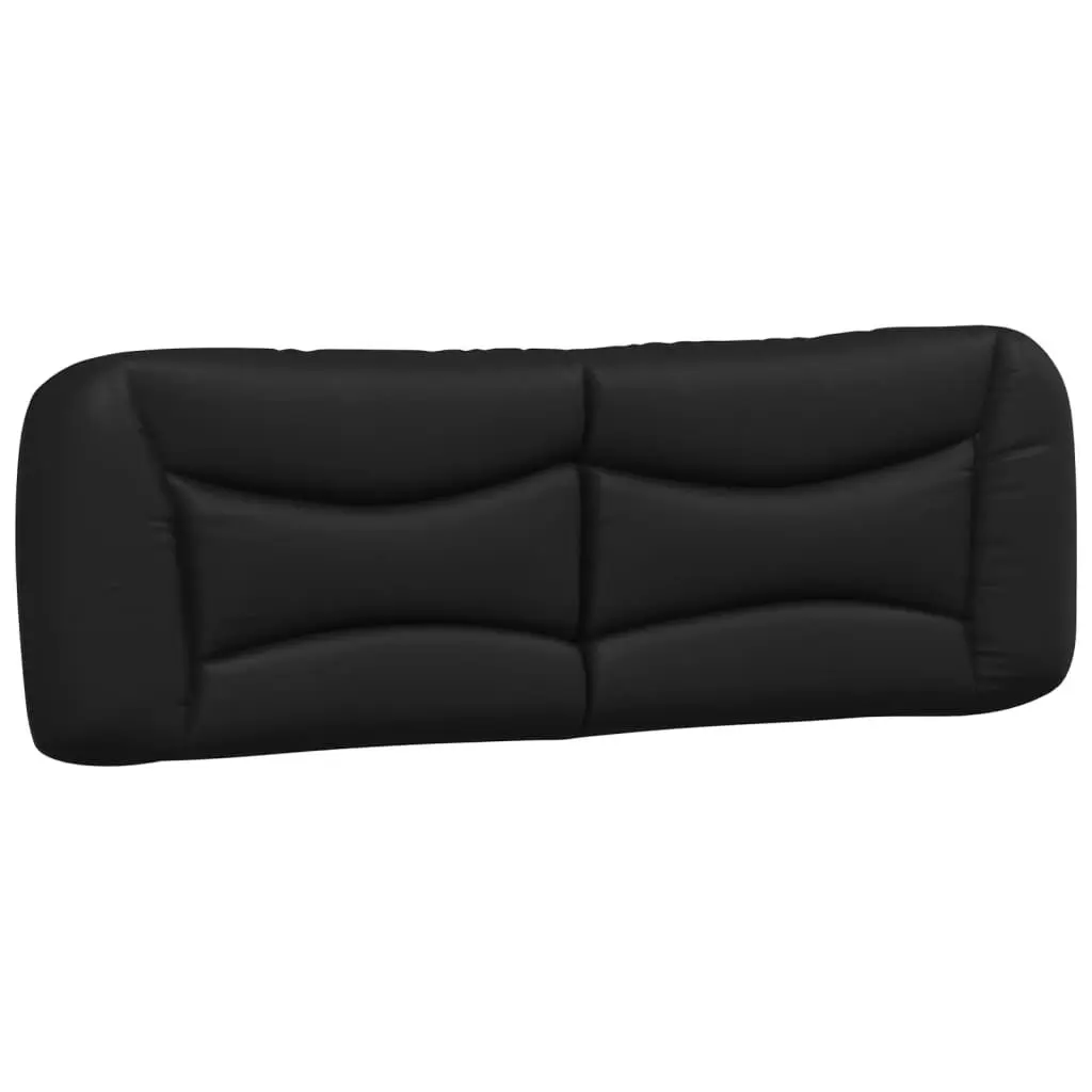 Headboard Cushion Black 152 cm Queen Faux Leather 374631