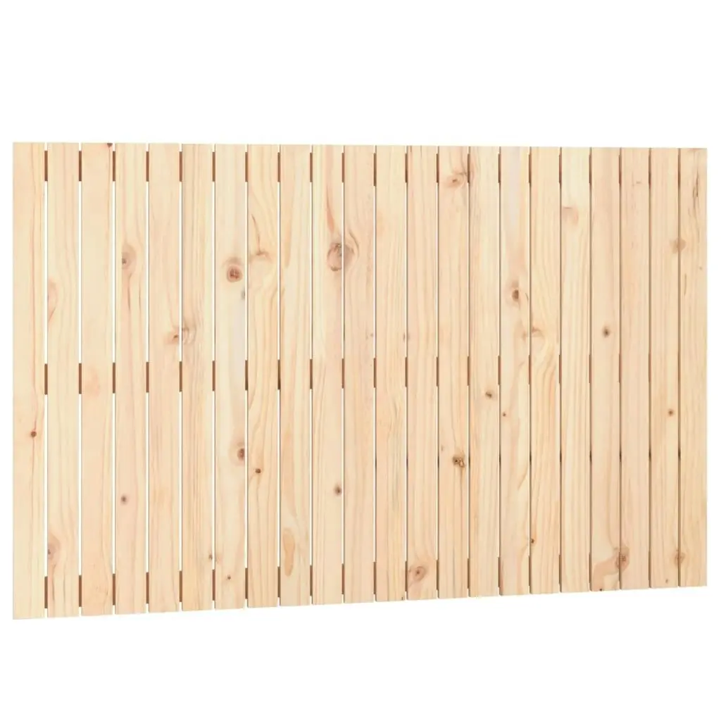 Wall Headboard 140 cm Solid Wood Pine 824918