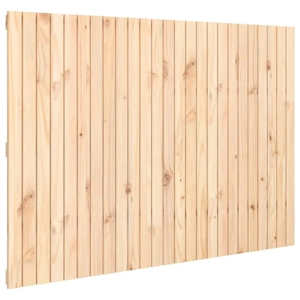 Wall Headboard 159.5x3x110 cm Solid Wood Pine 824948