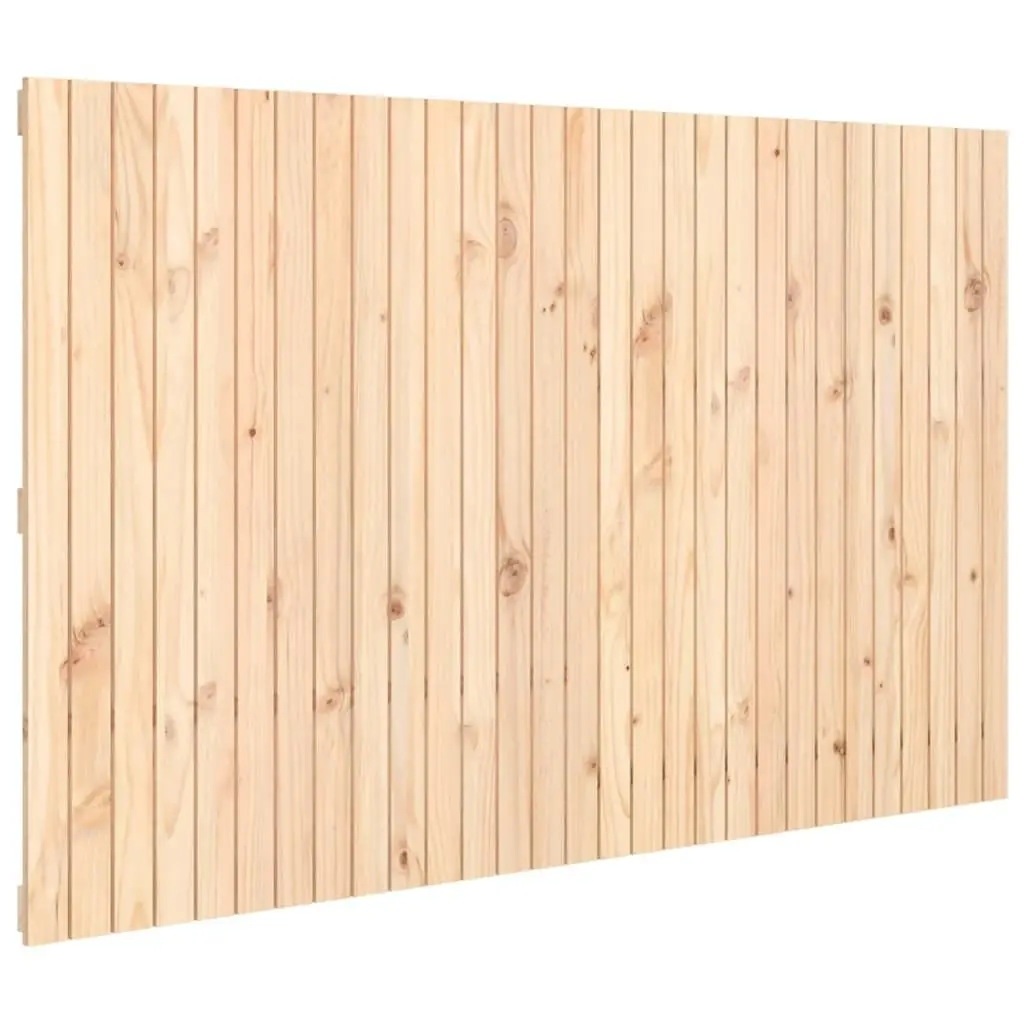 Wall Headboard 185 cm Solid Wood Pine 824963