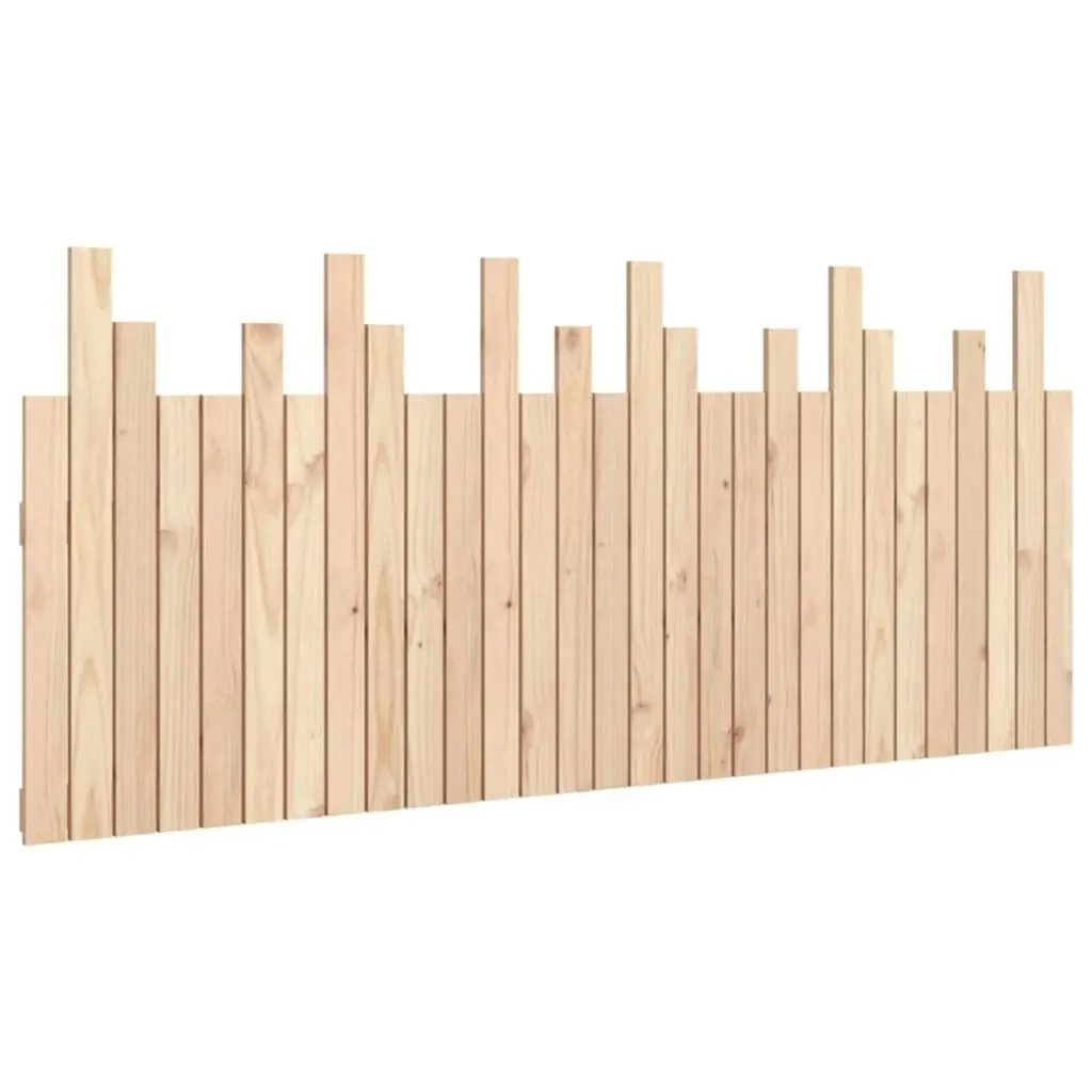 Wall Headboard 185 cm Solid Wood Pine 824813